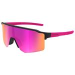 
Cebe Lunettes de soleil Outflow Lite Matt Black Pink Rose Red Mirror  Présentation