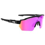 
AZR Lunettes de soleil Race Rx Noire Vernie Multicouche Rose  Présentation