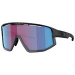 
Bliz Lunettes de soleil Fusion Small Matte Black Nano Optics Nordic LIght Begonia Violet Blue Multi  Présentation