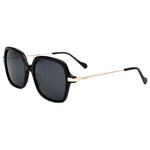 
Binocle Eyewear Lunettes de soleil Marbella Shiny Gold Black Gradient Grey Polarized  Présentation