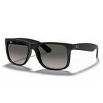 
Ray Ban Lunettes de soleil RB4165 Justin Classic Matte Rubber Black Dark Grey Gradient 