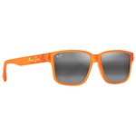 
Maui Jim Lunettes de soleil Kuniahi Asian Fit Matte Transparent Orange Neutral Grey MauiPure  Présentation