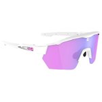 
AZR Lunettes de soleil Race Rx Blanche Vernie Multicouche Violet  Présentation