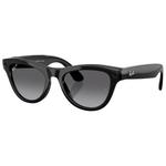 
Ray Ban Lunettes de soleil Meta Skyler Gen 2 Shiny Black Gradient Graphite Polarized  Présentation