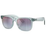 
Ray Ban Lunettes de soleil RB9069S Justin Kids Polished Translucide Blue Pink Gradient Blue Grey Mirror  