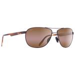 
Maui Jim Lunettes de soleil Castles Chocolat Mat Bronze Hcl Minéral Superthin  Présentation