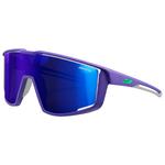 
Julbo Lunettes de soleil Fury Mat Violet Gris Vert Reactiv 1-3 High Contrast  Présentation