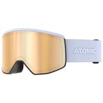 
Atomic Masque Four Pro Hd Photo Light Grey Amber Gold Hd + Clear  Présentation