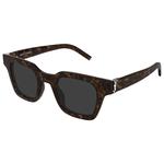 
Saint Laurent Lunettes de soleil SL M157 002 Dark Havana Grey  Présentation