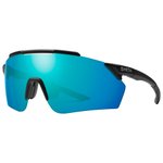 
Smith Lunettes de soleil Ruckus Matte Black Chromapop Opal Mirror  Présentation