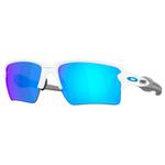 
Oakley Lunettes de soleil Flak 2.0 Xxl Polished White Prizm Sapphire  Présentation