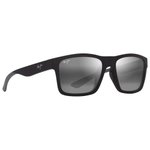 
Maui Jim Lunettes de soleil The Flats Noir Mat Gris Gris Neutre Minéral Superthin  Présentation