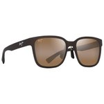 
Maui Jim Lunettes de soleil Paulele Asian Fit Brun Mat Bronze HCL Minéral Superthin  Présentation
