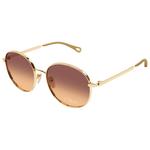 
Chloé Lunettes de soleil CH0325S 004 Gold  Présentation