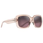 
Maui Jim Lunettes de soleil Two Steps Rose Transparent Maui Rose Minéral SuperThin  Présentation