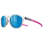 
Julbo Lunettes de soleil Shine L Translucide Brillant Cristal Rose Fluo Spectron 3  Présentation