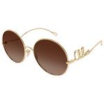 
Chloé Lunettes de soleil CH0329S 002 Gold  Présentation