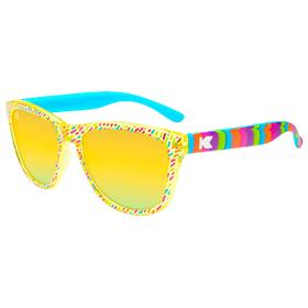 Knockaround Lunettes de soleil polarisées Fast Lanes Sport (Rainbow Bl