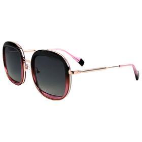 Binocle Eyewear Lunettes de soleil Selena Shiny Pink Gold Brown Purple Gradient Grey Polarized  Présentation 
Binocle Eyewear Lunettes de soleil Selena Shiny Pink Gold Brown Purple Gradient Grey Polarized  Présentation