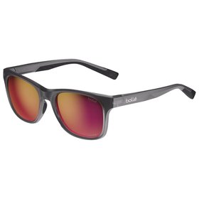 Lunettes De Soleil Bolle Boxton - Monture Noire/rose Tortue - Unisexe - Petites Marques Sur L'objectif (A60)