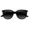 
Ray Ban Lunettes de soleil RB4378 Polished Black Gradient Grey 