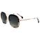 
Binocle Eyewear Lunettes de soleil Selena Shiny Pink Gold Black Pink Tortoise Gradient Grey Polarized  Présentation