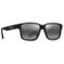 
Maui Jim Lunettes de soleil Kuniahi Asian Fit Matte Black Neutral Grey MauiPure  Présentation
