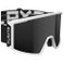 
Flaxta Masque Evoke Black White Black Mirror Lens  Présentation