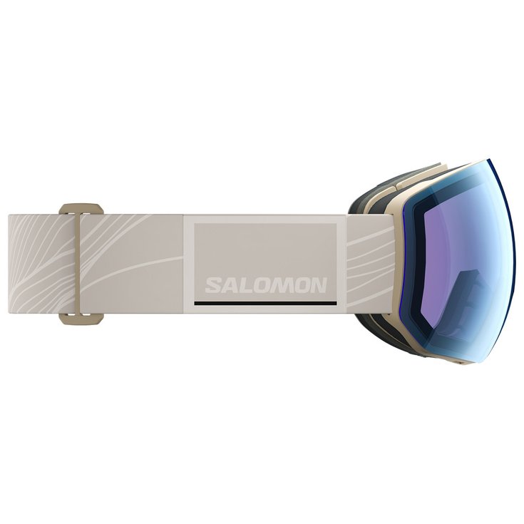 
Salomon Masque Radium Pro S Light Bronze Sigma Photo Sky Blue  Présentation