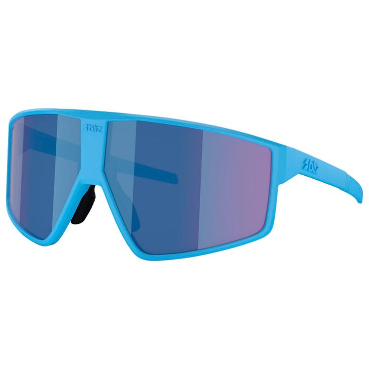 Bliz Lunettes de soleil P002 Matt Blue Grey Blue Mirror Matte Blue Grey Blue Présentation