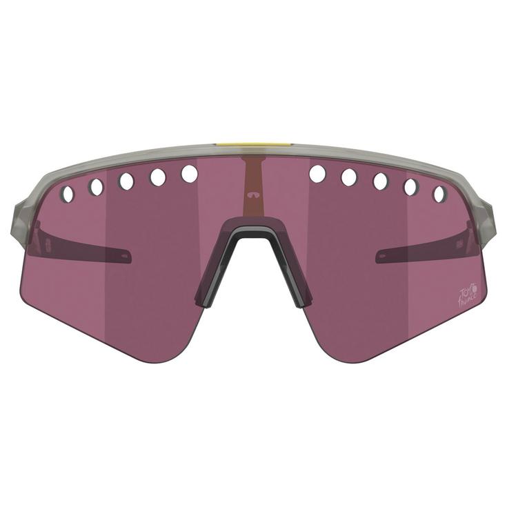 
Oakley Lunettes de soleil Sutro Lite Sweep Tdf Matte Grey Ink Prizm Road Black  Présentation