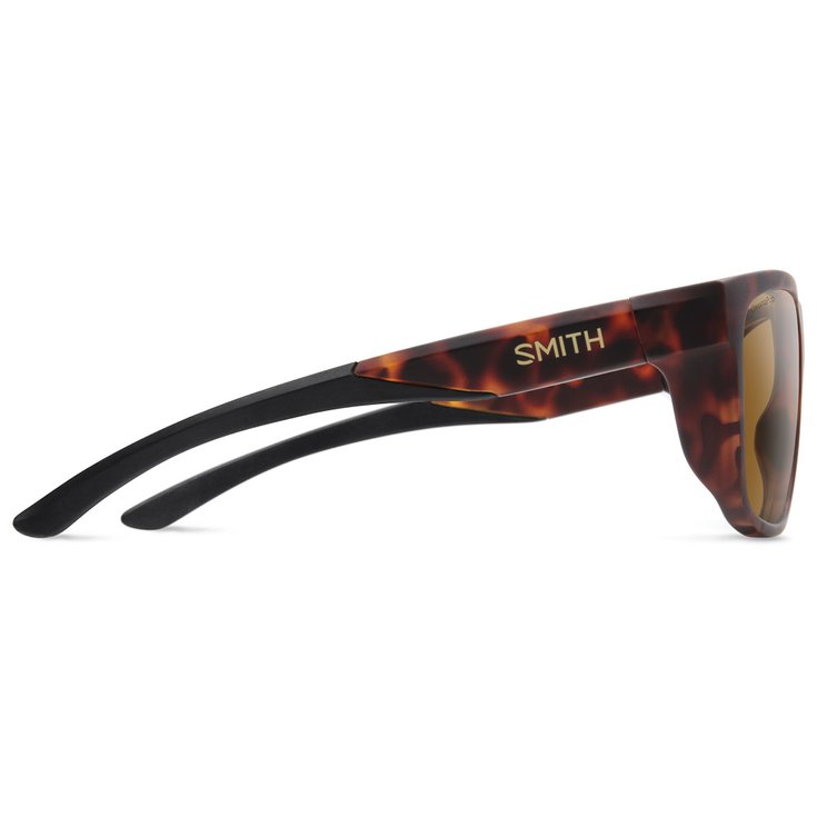 
Smith Lunettes de soleil Barra Matte Tortoise Chromapop Glass Polarized Brown  Présentation