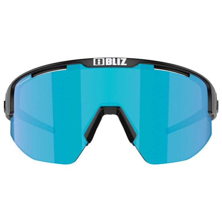 
Bliz Lunettes de soleil Matrix Old Matte Black Nano Optics Photochromic Brown Blue Mirror  Présentation