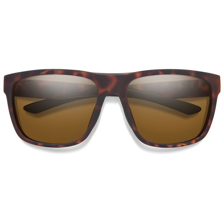 
Smith Lunettes de soleil Barra Matte Tortoise Chromapop Glass Polarized Brown  Présentation